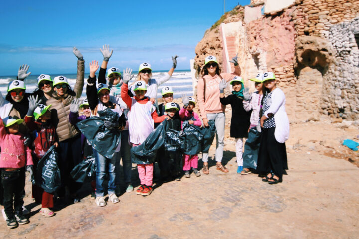 Solidarity surf with Justine Mauvin