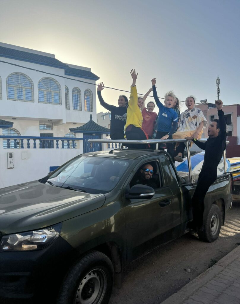 Surf en famille au Maroc